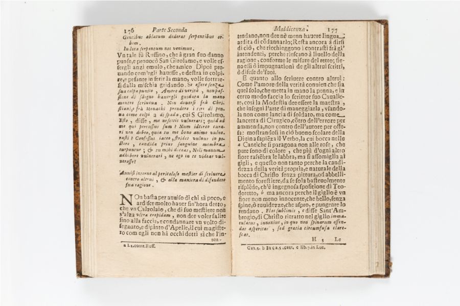L'huomo di lettere difeso, & emendato del padre. 1674