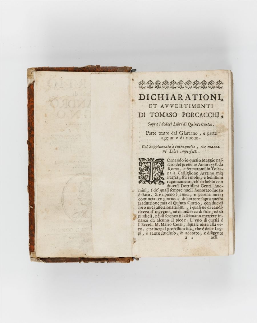 De'Fatti di Alessandro Magno… Q Curtio. 1723