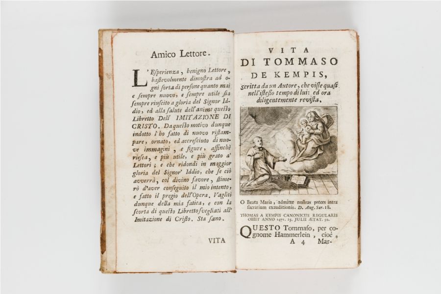 DELL'IMITAZIONE DI CRISTO. 1740
