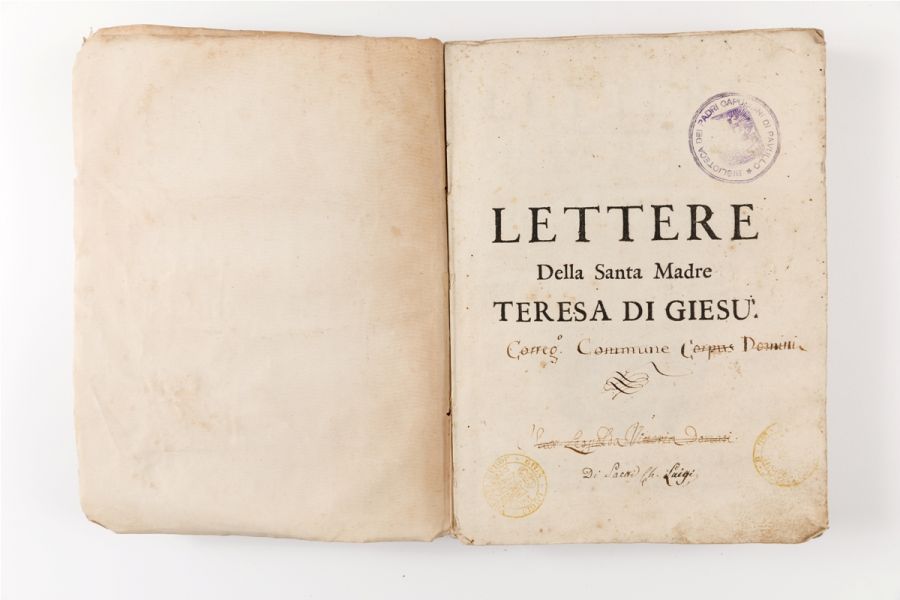 Lettere della Santa Madre Teresa di Giesu. 1721