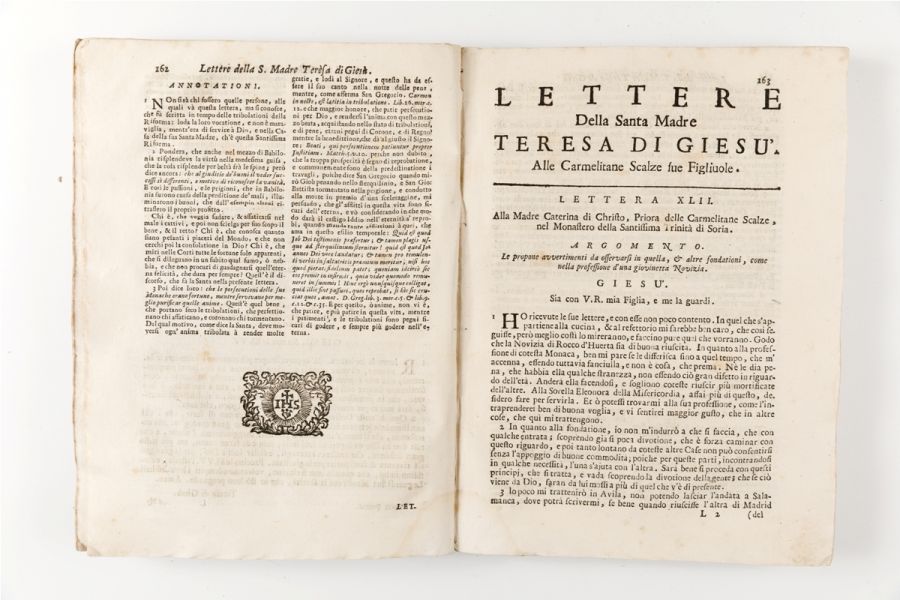 Lettere della Santa Madre Teresa di Giesu. 1721
