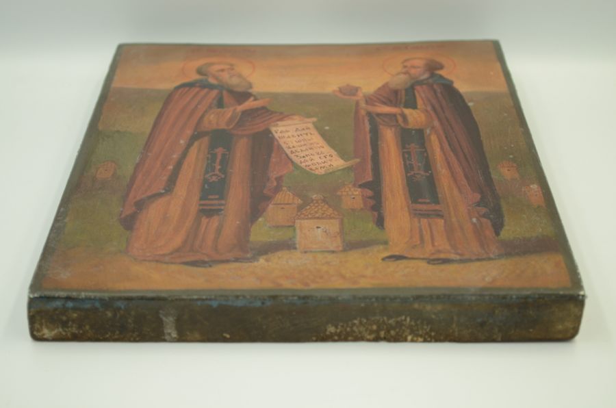 Ікона Святі Зосима і Савватій пчельники