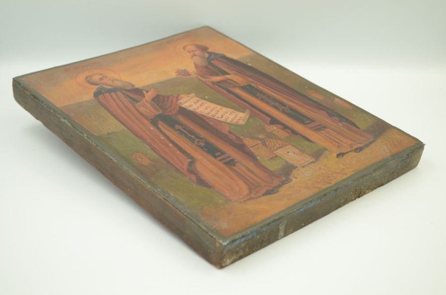 Ікона Святі Зосима і Савватій пчельники