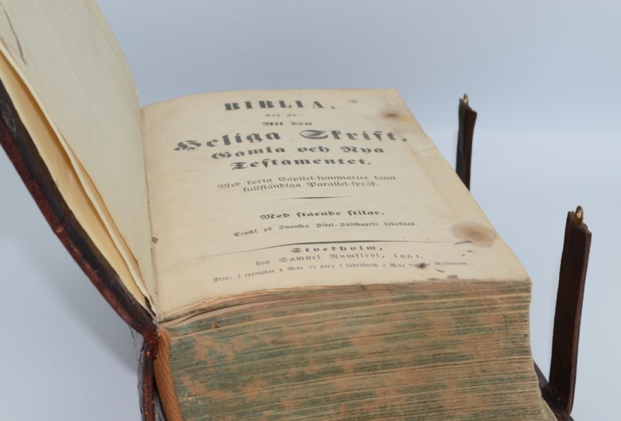 Biblia det ar: den Heliga Skrift Gamla och Rna Testamentet. Rumftedt S. 1861
