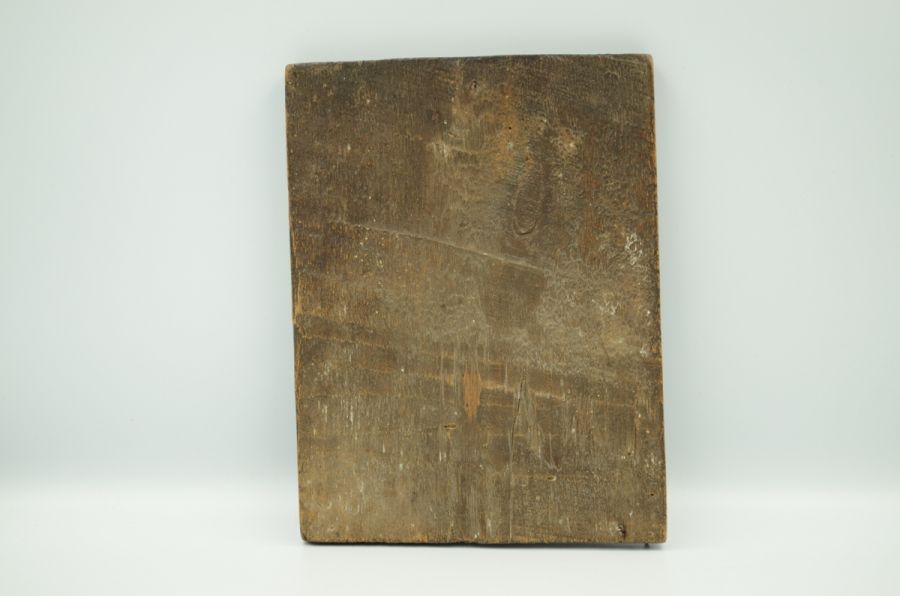 Ікона Святі мученики і сповідники Гурій, Самон, Авів та Святий Миколай Чудотворець