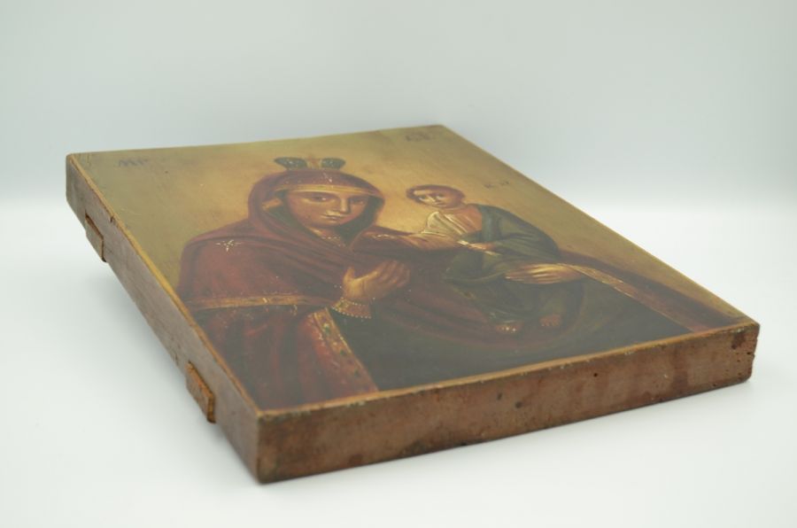 Ікона Вінчальна пара: Божа Матір